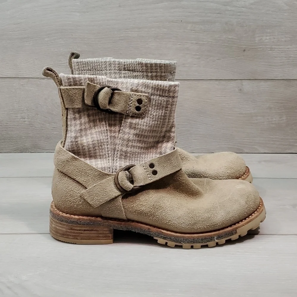 Woolrich Womens Baltimore Comfort Ankle Suede Booties shoes sz 7